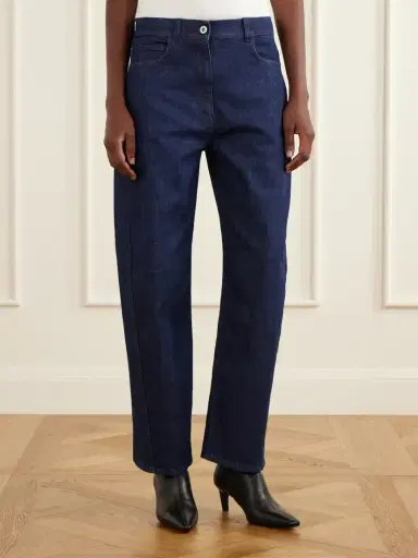 Another Tomorrow High-rise Organic Barrel-leg Jeans | Thumbnail 3 Another Tomorrow High-rise Organic Barrel-leg Jeans | Thumbnail 3