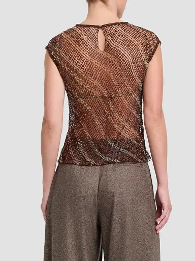 TWP Women's Beaded Net Tank | Thumbnail 2 TWP Women's Beaded Net Tank | Thumbnail 2