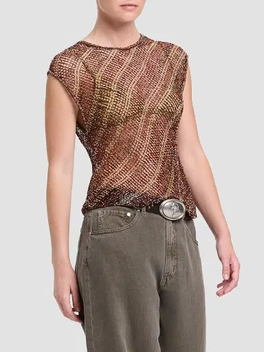 TWP Women's Beaded Net Tank | Thumbnail 8 TWP Women's Beaded Net Tank | Thumbnail 8