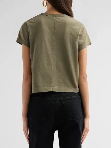 rag & bone Women's Kelly Perfect Cotton T-Shirt | Thumbnail 3 rag & bone Women's Kelly Perfect Cotton T-Shirt | Thumbnail 3