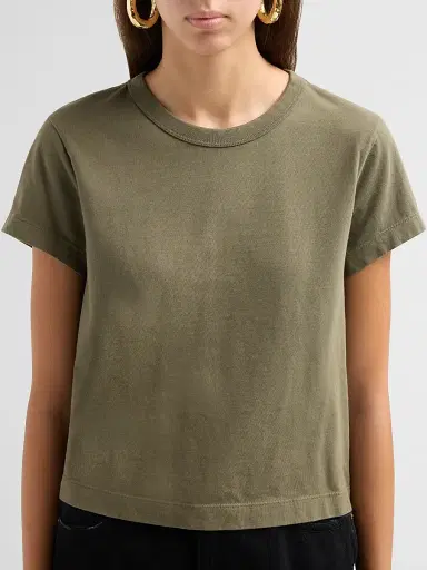rag & bone Women's Kelly Perfect Cotton T-Shirt | Thumbnail 5 rag & bone Women's Kelly Perfect Cotton T-Shirt | Thumbnail 5