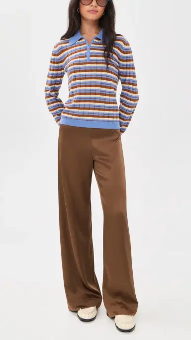 Staud Stroll Silk Pants | Thumbnail 5 Staud Stroll Silk Pants | Thumbnail 5