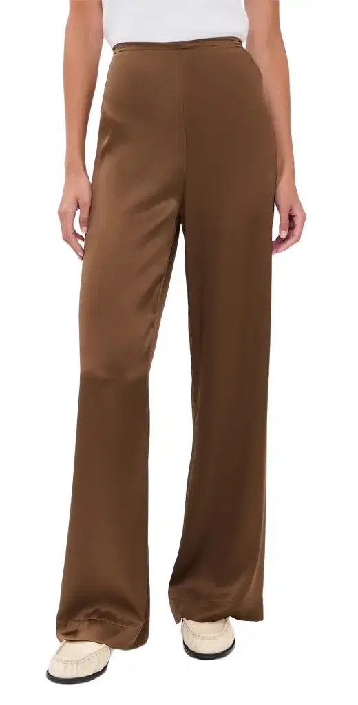 Staud Stroll Silk Pants