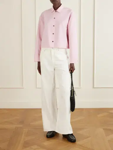 Jil Sander Cropped Poplin Shirt | Thumbnail 2 Jil Sander Cropped Poplin Shirt | Thumbnail 2