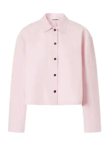 Jil Sander Cropped Poplin Shirt | Thumbnail 1 Jil Sander Cropped Poplin Shirt | Thumbnail 1