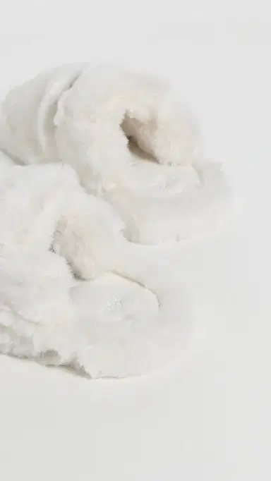 Free People First Frost Faux Fur Slippers | Thumbnail 4