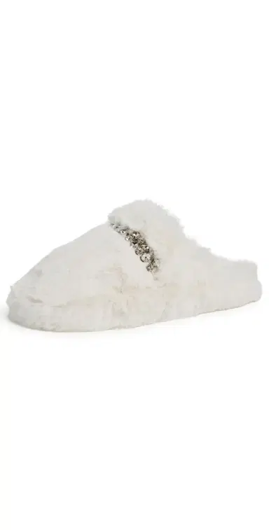 Free People First Frost Faux Fur Slippers | Thumbnail 1