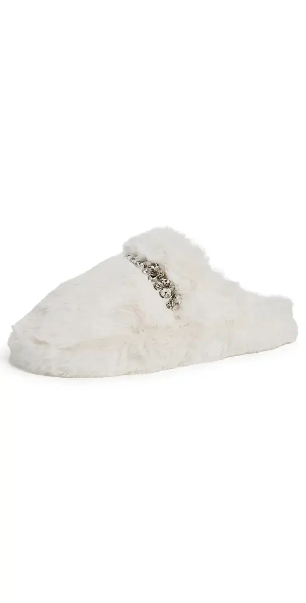 First Frost Faux Fur Slippers