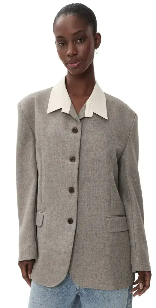 Source Unknown Suki Collar Blazer