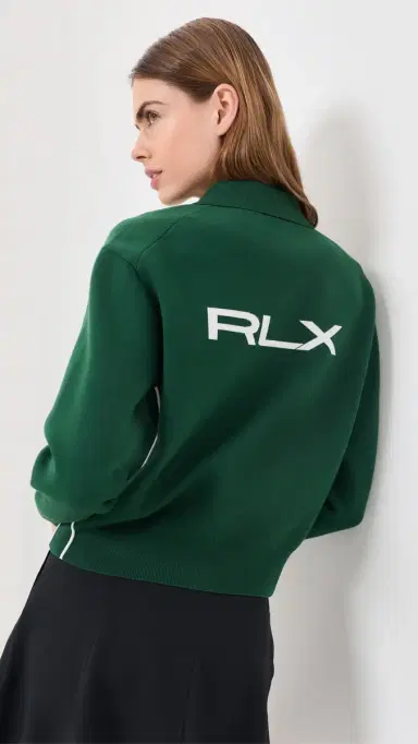 RLX Ralph Lauren Long Sleeve Collared Sweater | Thumbnail 3