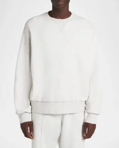Golden Goose Men's Embellished Cotton Crewneck Sweatshirt | Thumbnail 4