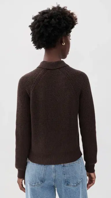 Marine Layer Robin Collared Knit Cardigan | Thumbnail 3