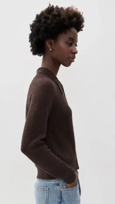 Marine Layer Robin Collared Knit Cardigan | Thumbnail 4