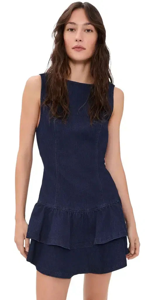 Slow Burn Denim Mini Dress