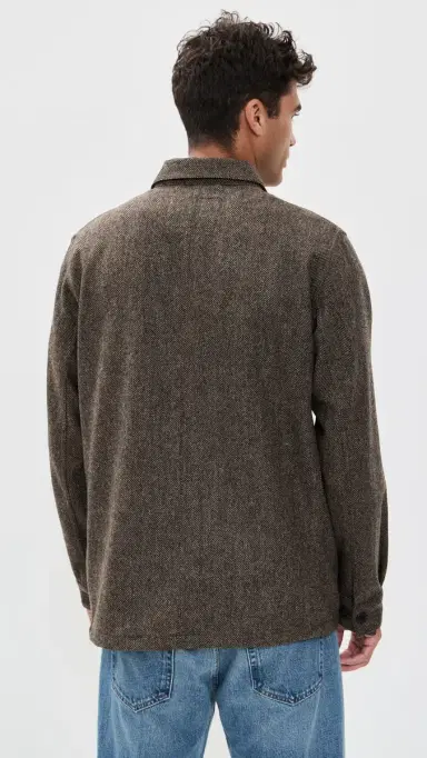 Portuguese Flannel Labura Wool Herringbone Jacket | Thumbnail 3 Portuguese Flannel Labura Wool Herringbone Jacket | Thumbnail 3