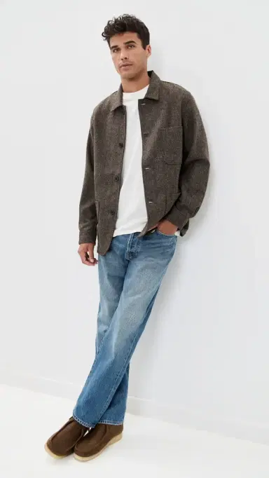 Portuguese Flannel Labura Wool Herringbone Jacket | Thumbnail 5 Portuguese Flannel Labura Wool Herringbone Jacket | Thumbnail 5