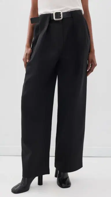 Source Unknown Matteo Belted Tuck Trousers | Thumbnail 2 Source Unknown Matteo Belted Tuck Trousers | Thumbnail 2