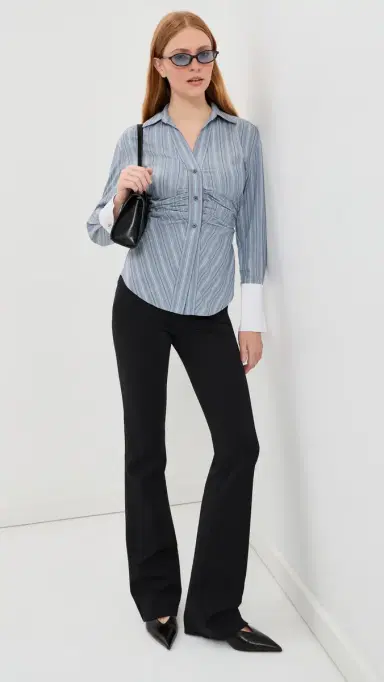 Veronica Beard Zip-Back Gracie Pants | Thumbnail 5 Veronica Beard Zip-Back Gracie Pants | Thumbnail 5