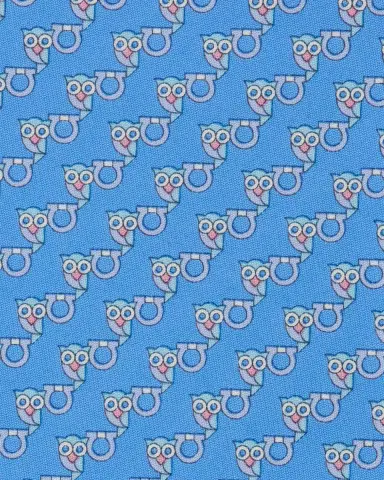 Ferragamo Owl Gancio Silk Tie | Thumbnail 4 Ferragamo Owl Gancio Silk Tie | Thumbnail 4
