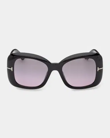 Tom Ford Sandra 52MM Square Sunglasses | Thumbnail 2