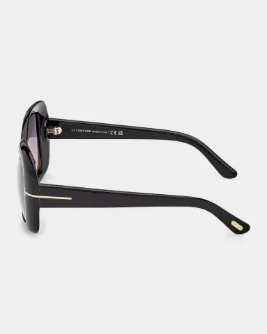 Tom Ford Sandra 52MM Square Sunglasses | Thumbnail 4