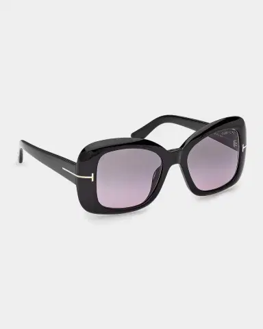 Tom Ford Sandra 52MM Square Sunglasses | Thumbnail 8