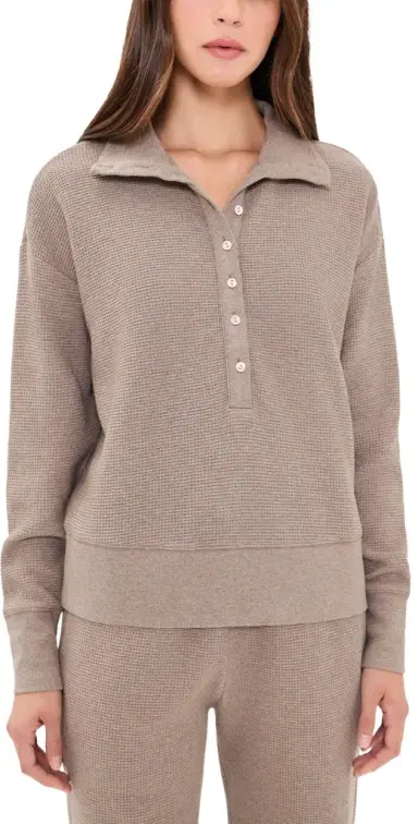 Negative Waffle Knit Pullover | Thumbnail 1 Negative Waffle Knit Pullover | Thumbnail 1