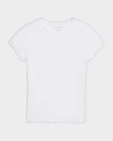 MAJESTIC FILATURES Crewneck Supima Cotton T-Shirt | Thumbnail 1