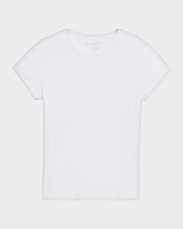 MAJESTIC FILATURES Crewneck Supima Cotton T-Shirt