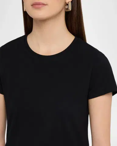 MAJESTIC FILATURES Crewneck Supima Cotton T-Shirt | Thumbnail 5