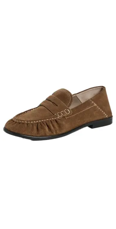 Free People Carry On Suede Loafers | Thumbnail 1