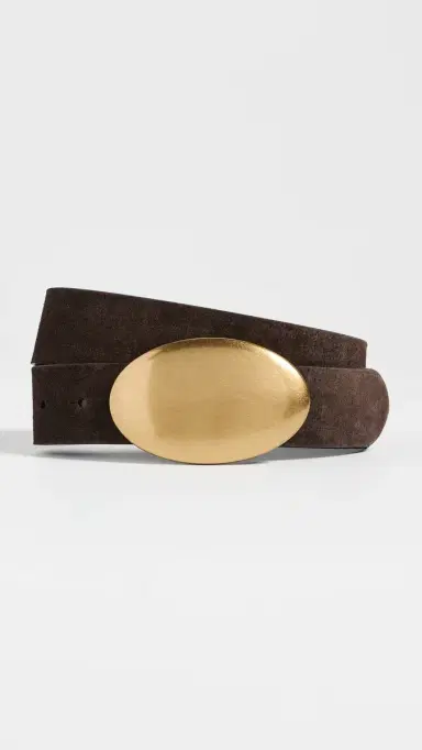 Madewell Oval Plaque Buckle Belt | Thumbnail 2