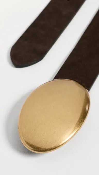 Madewell Oval Plaque Buckle Belt | Thumbnail 5