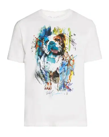 Robert Graham Ruff Sketch Graphic Cotton T-Shirt | Thumbnail 1