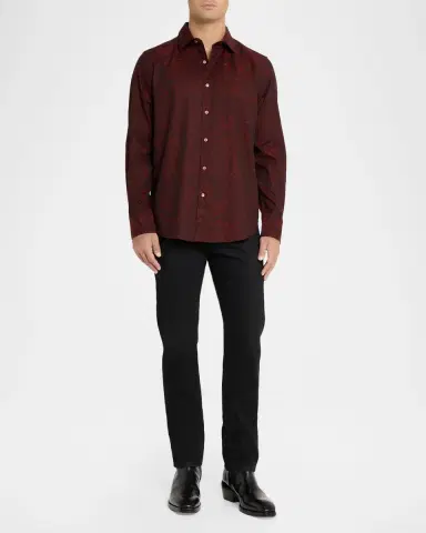 Robert Graham Hudson Paisley Stretch Cotton Shirt | Thumbnail 2 Robert Graham Hudson Paisley Stretch Cotton Shirt | Thumbnail 2