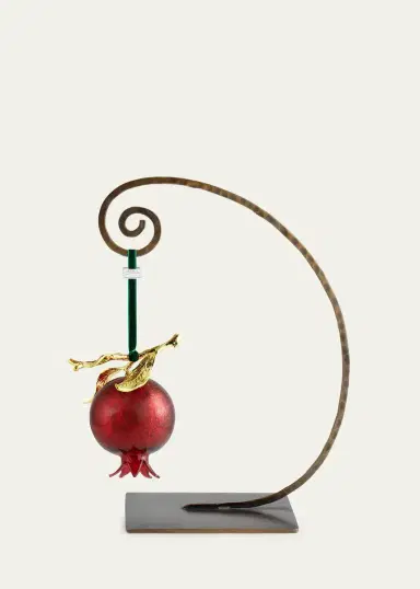 Michael Aram Pomegranate Glass Christmas Ornament | Thumbnail 3