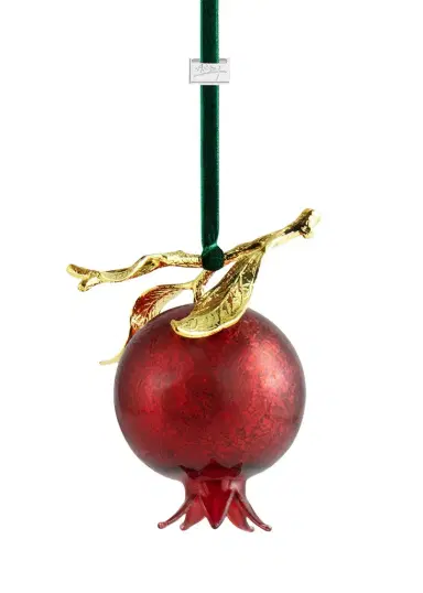 Michael Aram Pomegranate Glass Christmas Ornament | Thumbnail 1