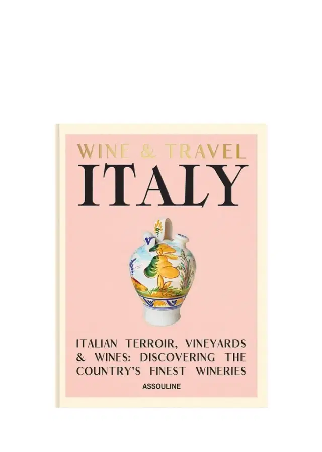 ASSOULINE "Wine & Travel Italy" Book by Enrico Bernardo