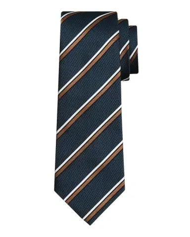 Kiton Men's Multi-Stripe Silk Tie | Thumbnail 1 Kiton Men's Multi-Stripe Silk Tie | Thumbnail 1