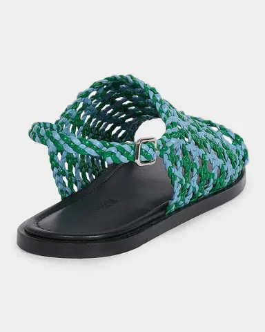JW Anderson Net Woven Nappa Leather Sandals | Thumbnail 2