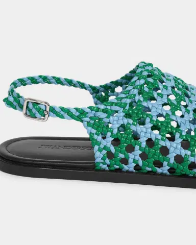 JW Anderson Net Woven Nappa Leather Sandals | Thumbnail 3