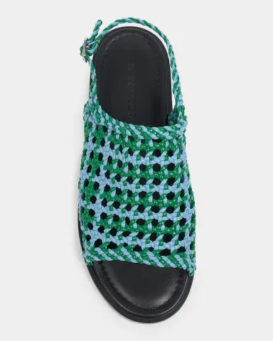 JW Anderson Net Woven Nappa Leather Sandals | Thumbnail 4