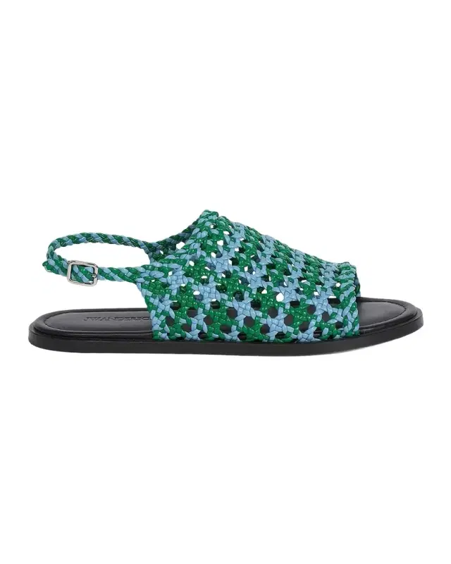 JW Anderson Net Woven Nappa Leather Sandals
