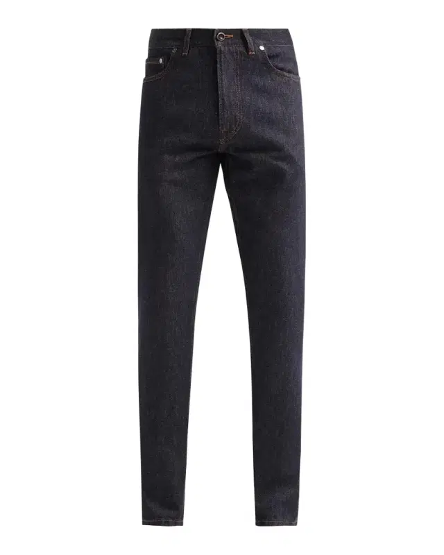 Isaia Men's Light Denim Slim Jeans