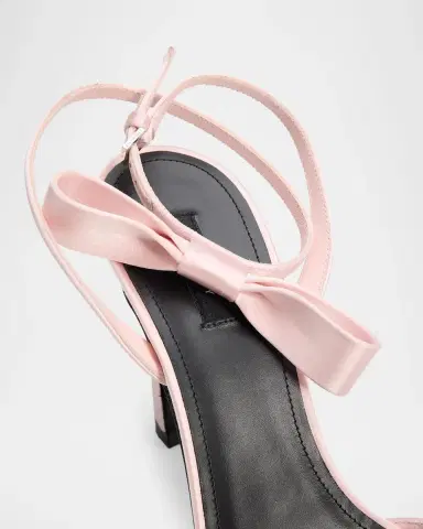 Givenchy 95mm Naked Satin Ankle-Strap Sandals | Thumbnail 3 Givenchy 95mm Naked Satin Ankle-Strap Sandals | Thumbnail 3