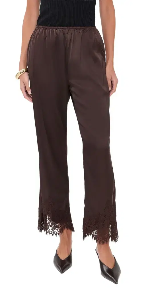 Bailey Rose Lace Trim Pants
