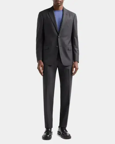 Giorgio Armani Men's Zig-Zag Textured Wool Suit | Thumbnail 2 Giorgio Armani Men's Zig-Zag Textured Wool Suit | Thumbnail 2