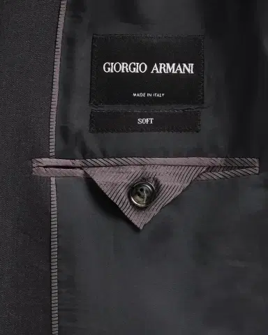 Giorgio Armani Men's Zig-Zag Textured Wool Suit | Thumbnail 5 Giorgio Armani Men's Zig-Zag Textured Wool Suit | Thumbnail 5