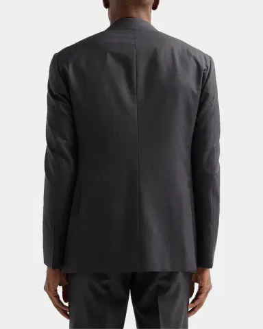 Giorgio Armani Men's Zig-Zag Textured Wool Suit | Thumbnail 7 Giorgio Armani Men's Zig-Zag Textured Wool Suit | Thumbnail 7