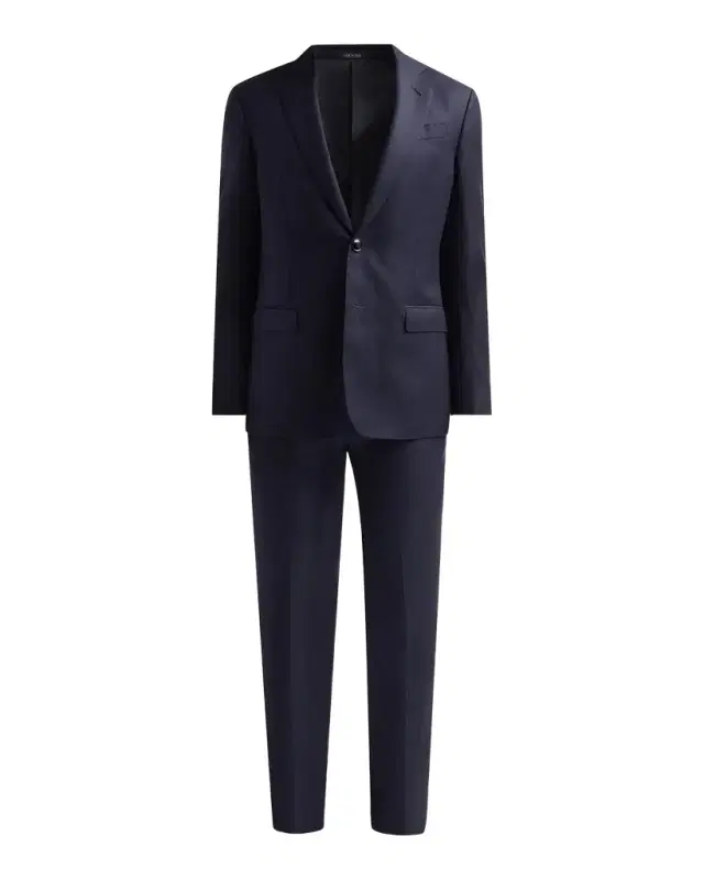 Giorgio Armani Men's Textured Wool Single-Breasted Suit